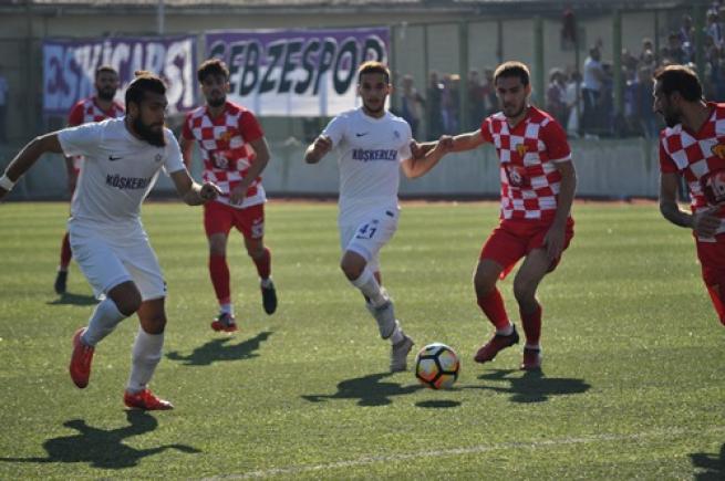 Gebzespor  rakibini hem yendi hem de bu manzaralar ortaya çıktı