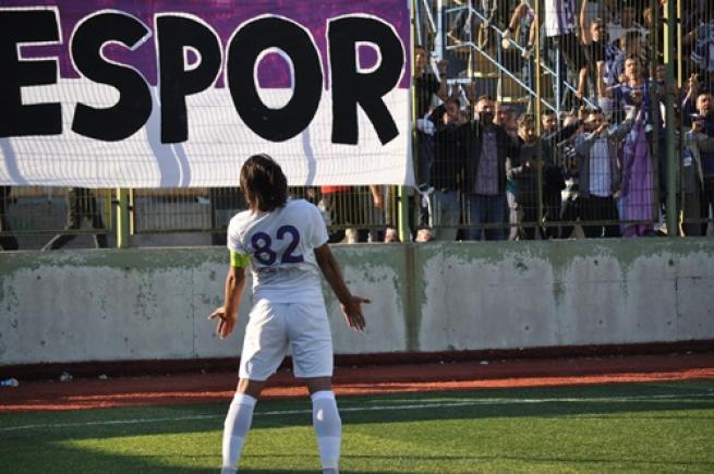 Gebzespor  rakibini hem yendi hem de bu manzaralar ortaya çıktı