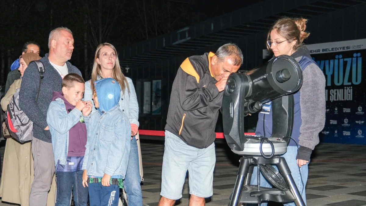 12 bin gökyüzü tutkunu Kuzuyayla’da uzayı keşfetti