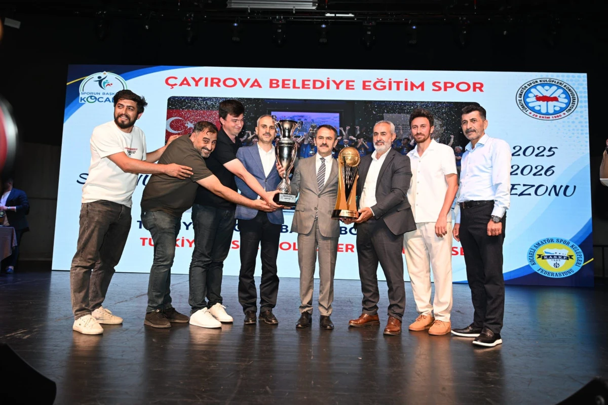 2025-2026 Amat&ouml;r Spor Kul&uuml;pleri Kupa T&ouml;reni ve Diğer Branşlar &Ouml;d&uuml;l T&ouml;reni, Vali Aktaş ve Başkan B&uuml;y&uuml;kakın&rsquo;ın Katılımıyla Ger&ccedil;ekleşti