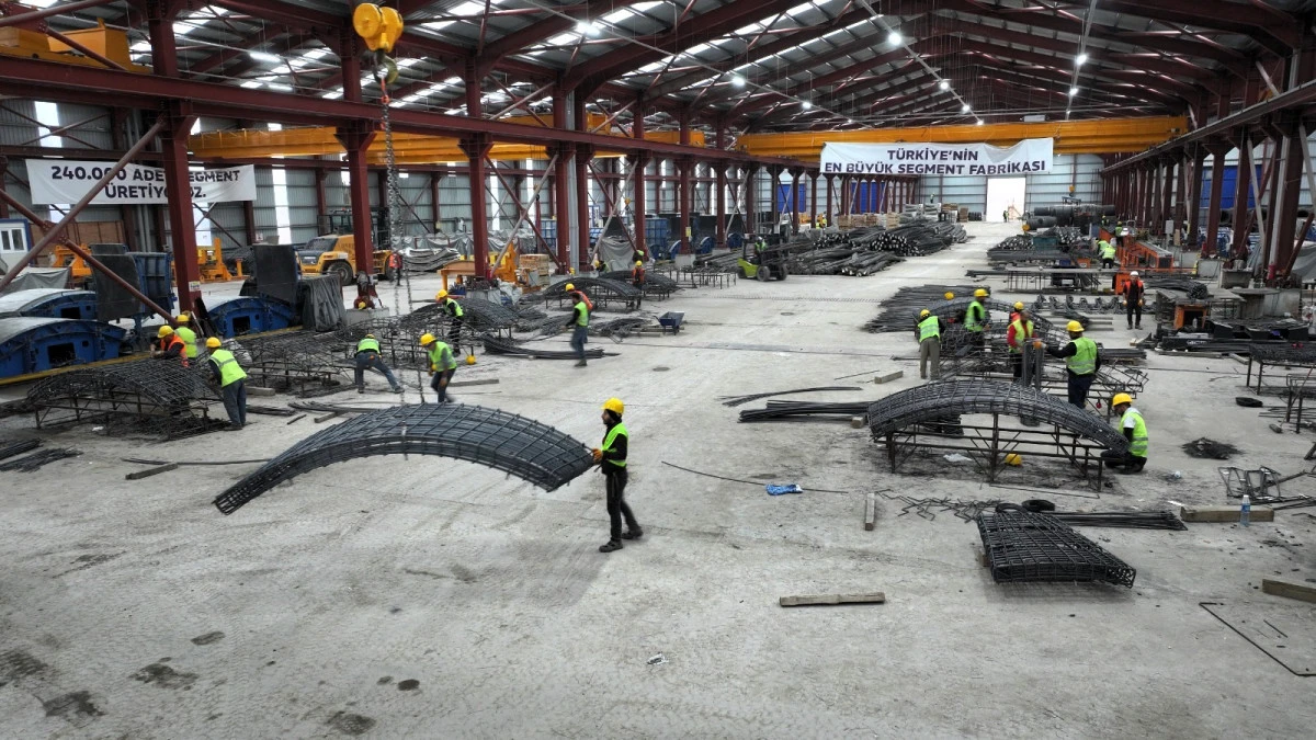 6 bin 754 ring segment tamam, diğerleri yolda