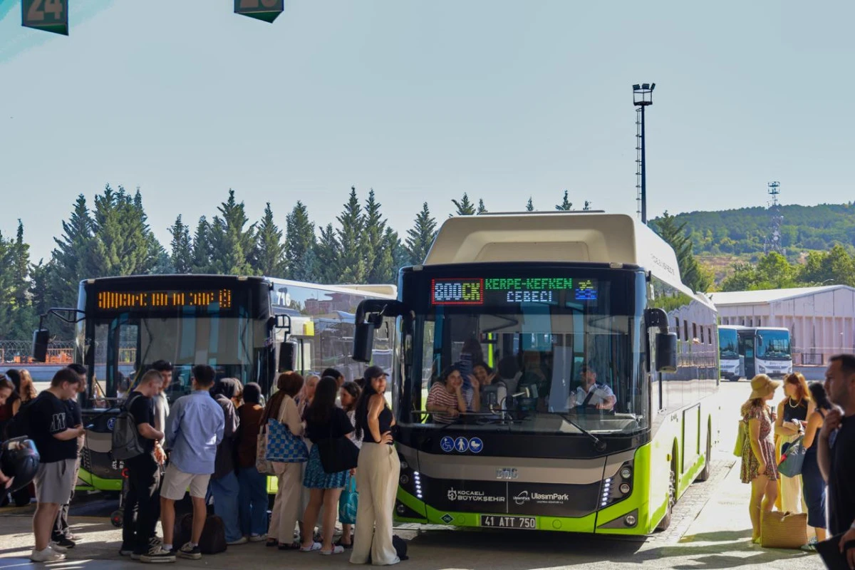 800CK&rsquo;da t&uuml;m yollar Kandıra sahillerine &ccedil;ıkacak