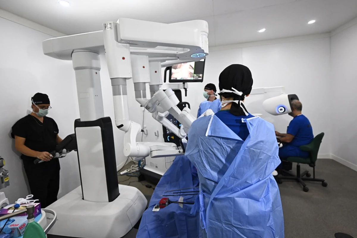 9 Ay &Ouml;nce Kurulan Hayal Oluşturulan Hedef &Uuml;lkemizin Gururu TCG ANADOLU&rsquo;da Ger&ccedil;eğe D&ouml;n&uuml;şt&uuml;  Kocaeli &Uuml;niversitesi&rsquo;nin Robotik Cerrahi Vizyonu Mavi Vatan&rsquo;a Taşındı.