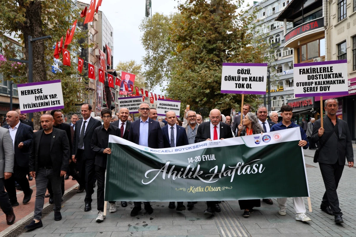 Ahiliğin emek ve ahlak mirası Kocaeli&rsquo;de yaşatıldı