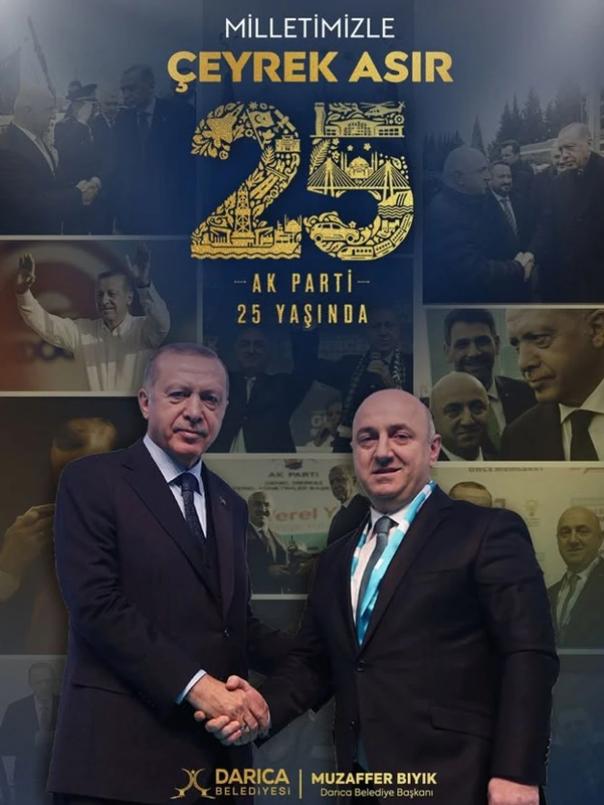 AK Parti 25. Kuruluş Yıl D&ouml;n&uuml;m&uuml;n&uuml; Kutluyor