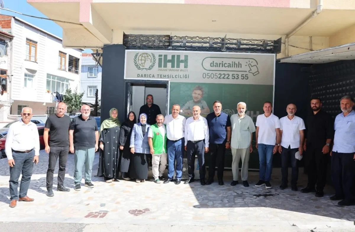 AK Parti Darıca Teşkilatından İHH Darıca Temsilciliği'ne Ziyaret