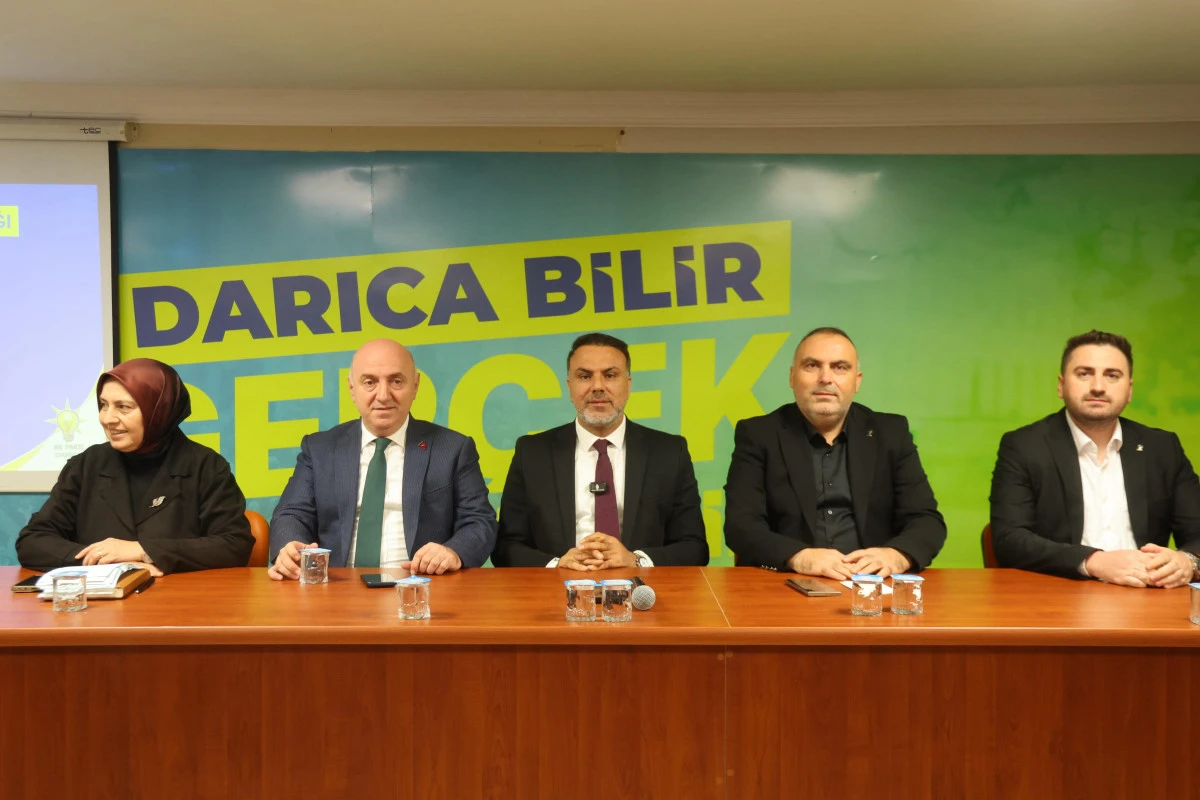 AK PARTİ DARICA&rsquo;DA DARALTILMIŞ DANIŞMA MECLİSİ TOPLANTISI