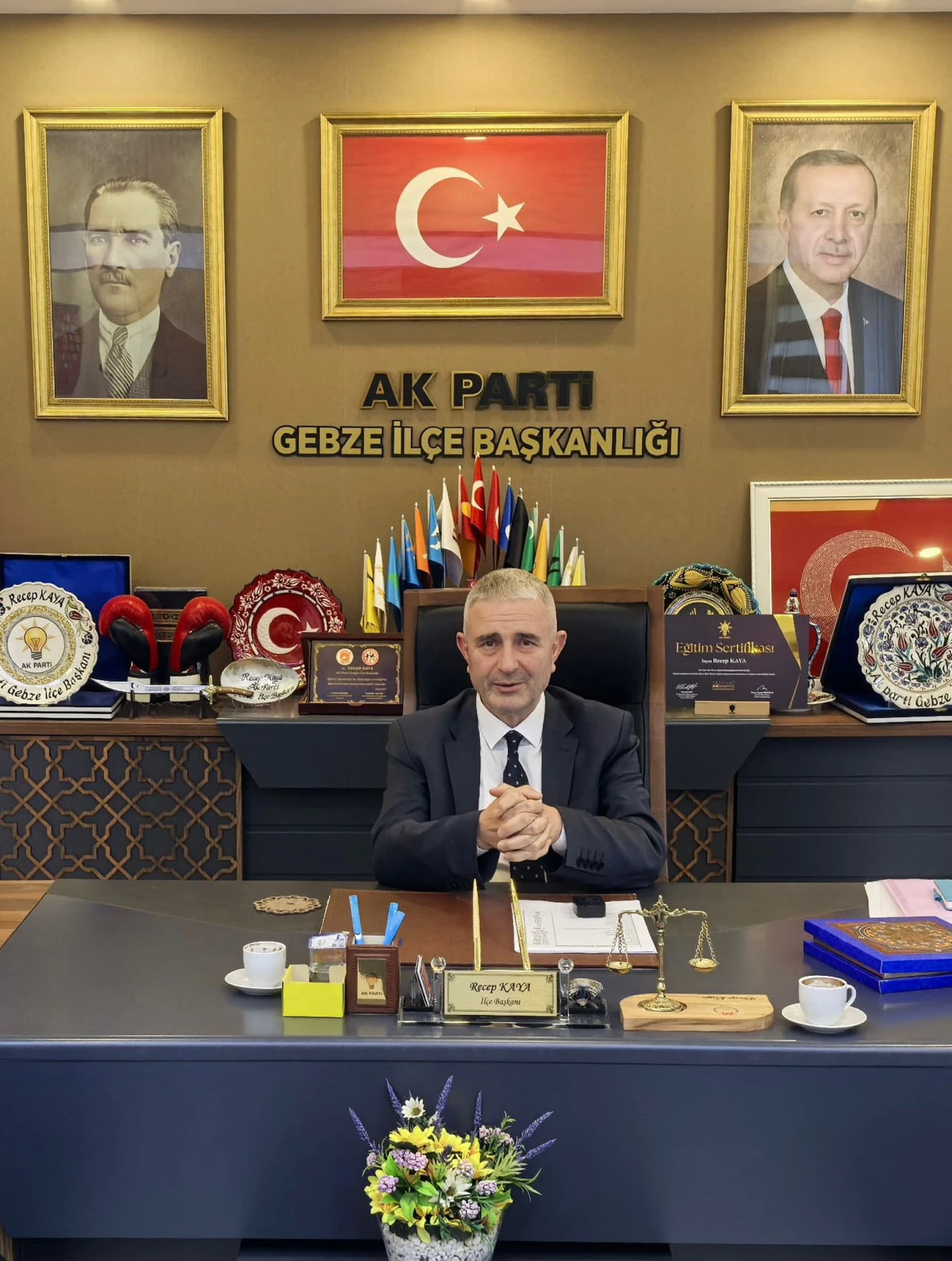 AK PARTİ GEBZE İL&Ccedil;E BAŞKANI RECEP KAYA'NIN G&Uuml;NDEME DAİR A&Ccedil;IKLAMALARI