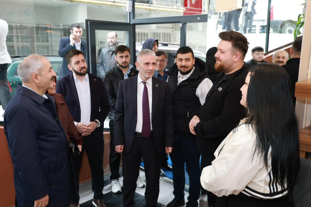 AK PARTİ GEBZE SAHADA. BEŞ BAŞKAN BİR ARADA