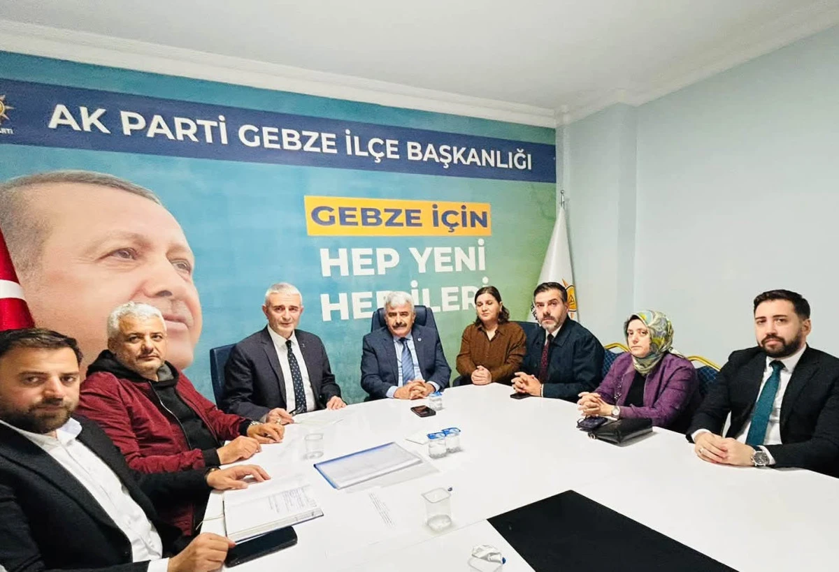 AK PARTİ GEBZE&rsquo;DE HAFTALIK OLAĞAN Y&Ouml;NETİM KURULU TOPLANTISI