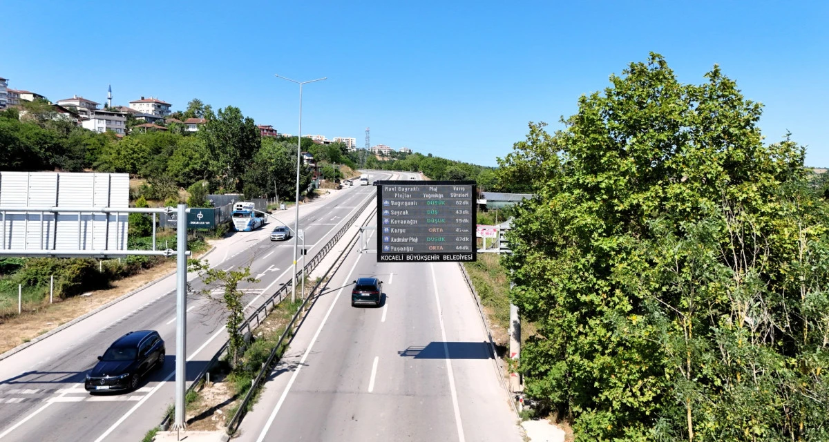 Akıllı Şehir Kocaeli&rsquo;den plajlara dijital rehber;  Sahiller artık anlık verilerle y&ouml;netiliyor