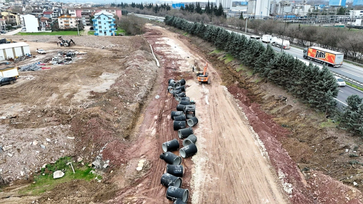 Alikahya TEM Bağlantı Yolu&rsquo;nda &ccedil;alışmalar tam gaz