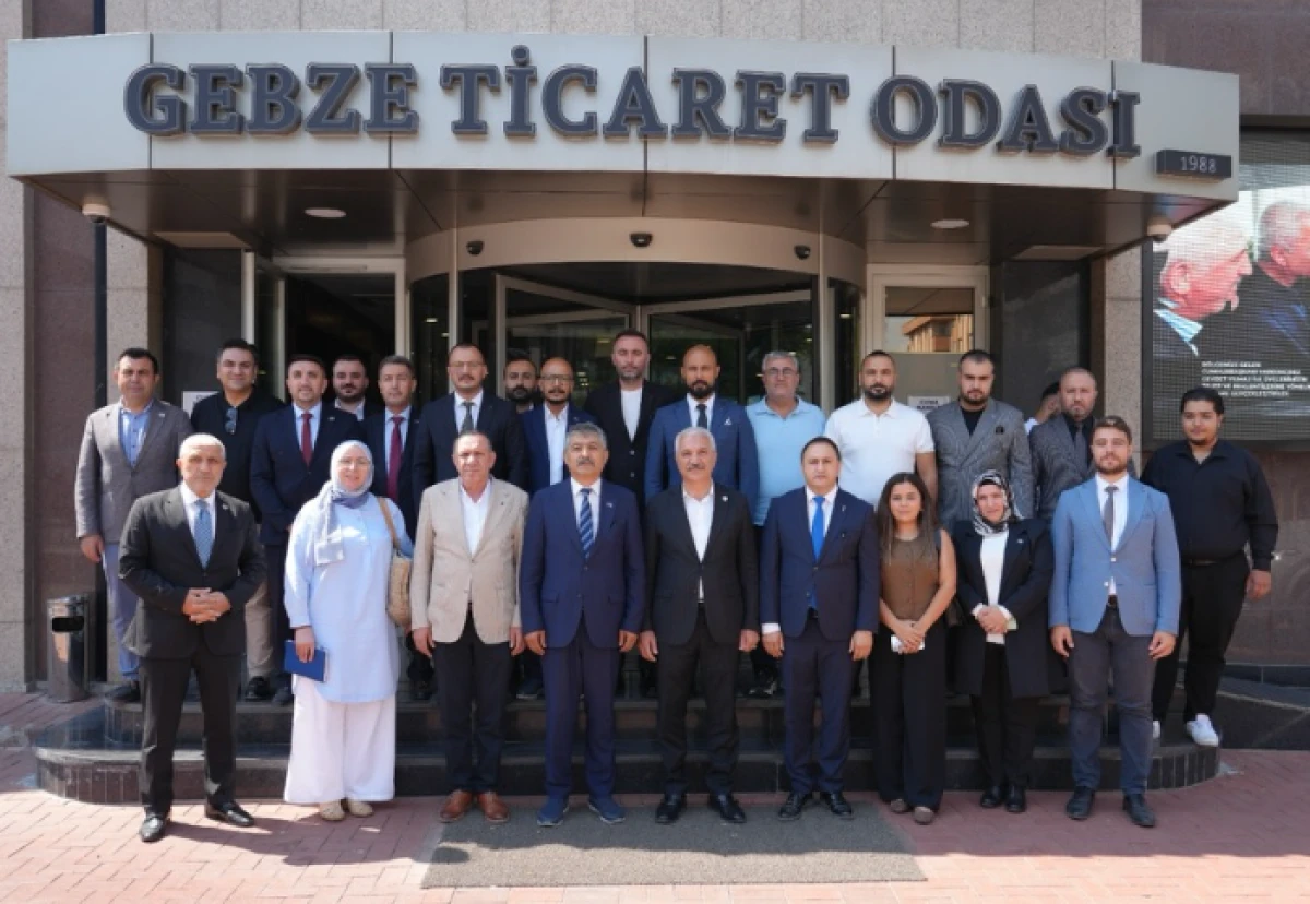 Anahtar Parti Heyetinden Gebze Ticaret Odası&rsquo;na Ziyaret