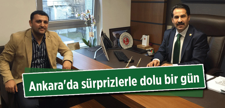 Ankara'da sürprizlerle dolu bir gün