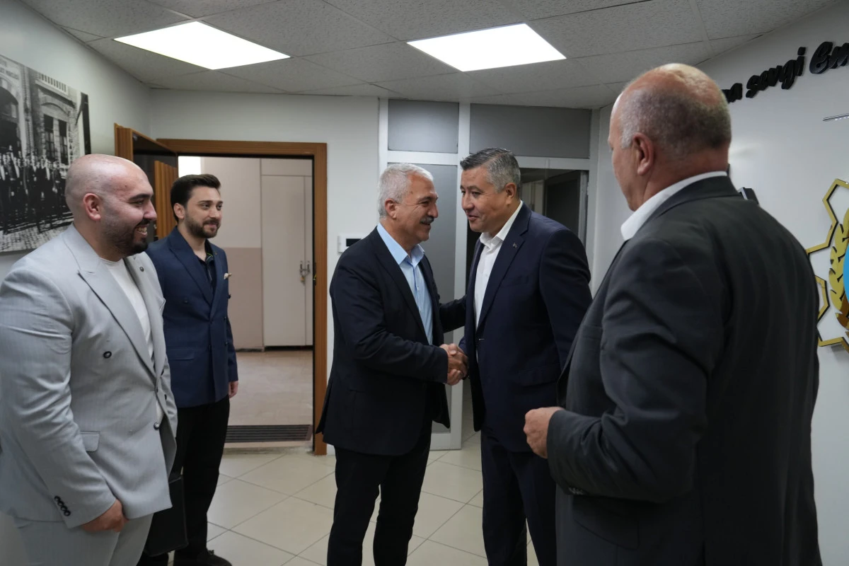 ASLANTAŞ, T&Uuml;RK METAL SENDİKASI GEBZE 1 NO'LU ŞUBESİ'Nİ ZİYARET ETTİ