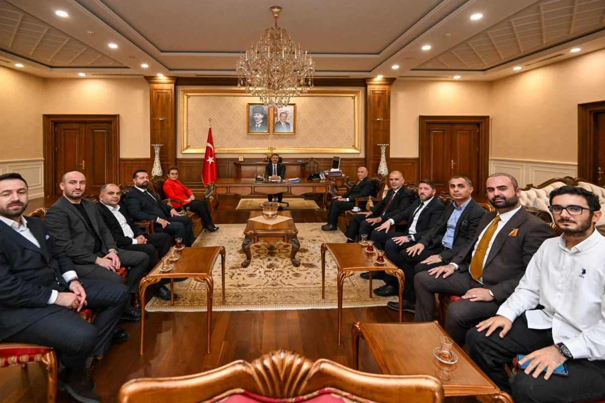 Asrın İş İnsanları Derneğinden Vali Aktaş'a Ziyaret