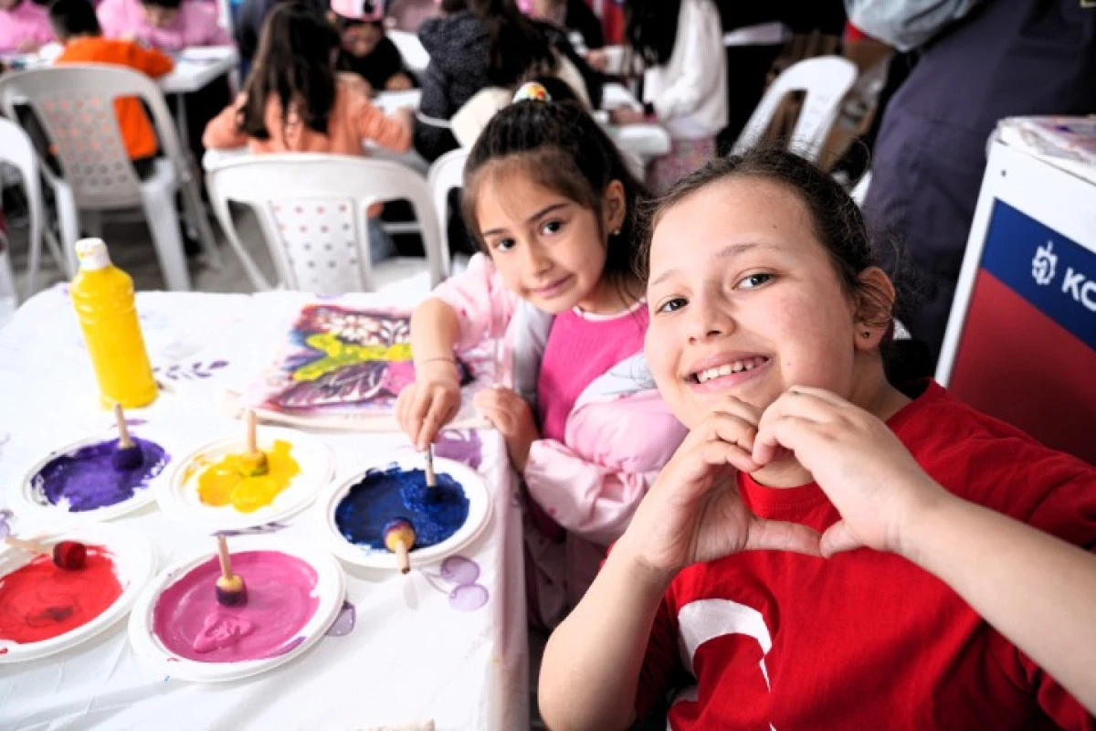 At&ouml;lyelerde renk, yaratıcılık ve eğlence bir arada