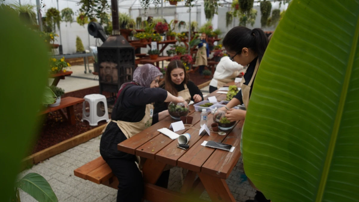 Bah&ccedil;em &Ccedil;ayırova&rsquo;da teraryum at&ouml;lyesi ger&ccedil;ekleştirildi