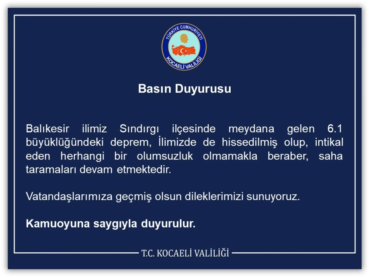  Basın Duyurusu