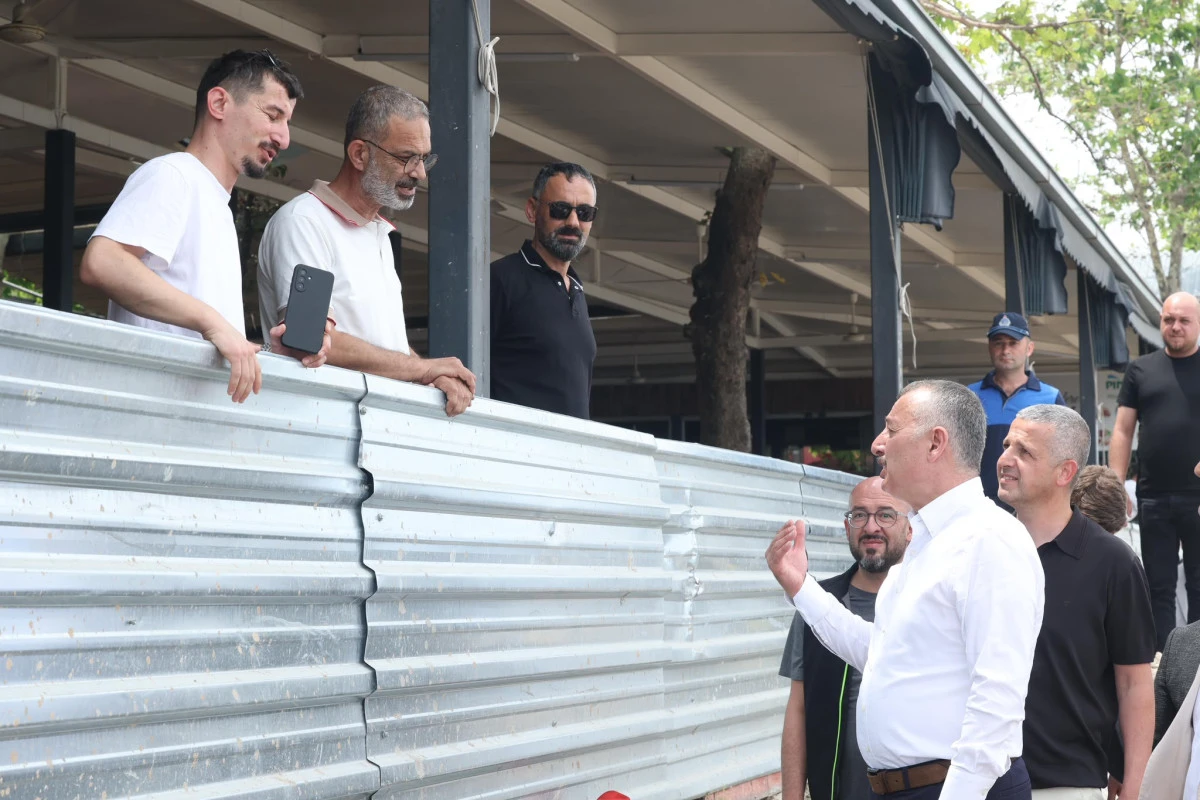 Başkan B&uuml;y&uuml;kakın inceledi