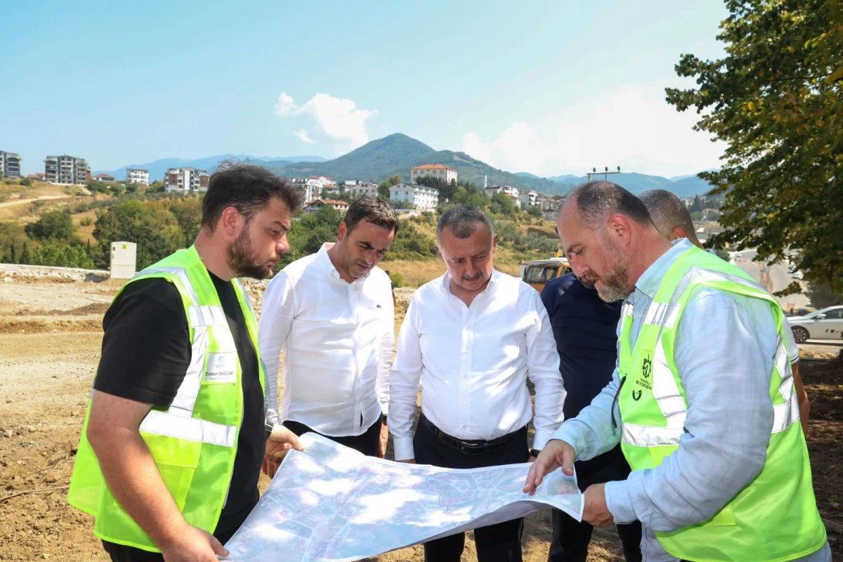 Başkan B&uuml;y&uuml;kakın&rsquo;dan yerinde inceleme
