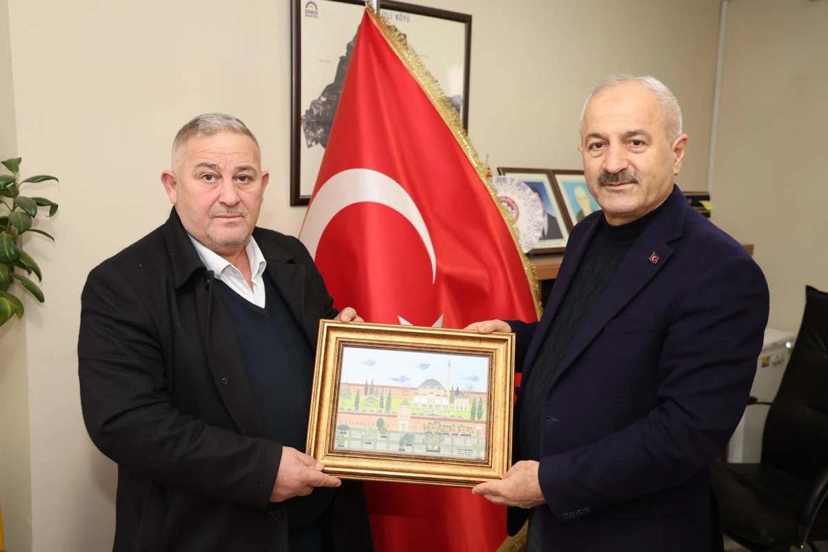 Başkan B&uuml;y&uuml;kg&ouml;z, Muhtar Ziyaretlerine Devam Ediyor