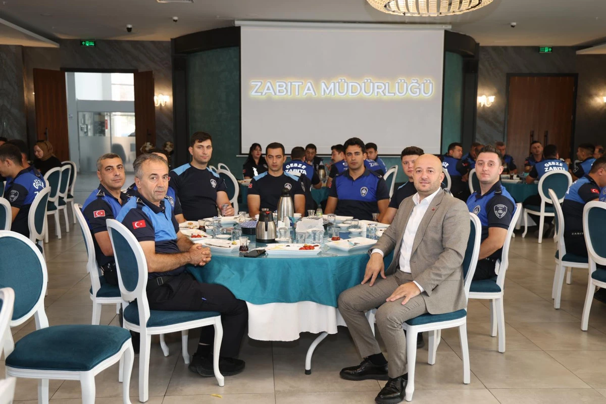 Başkan B&uuml;y&uuml;kg&ouml;z Zabıta Personeliyle Buluştu