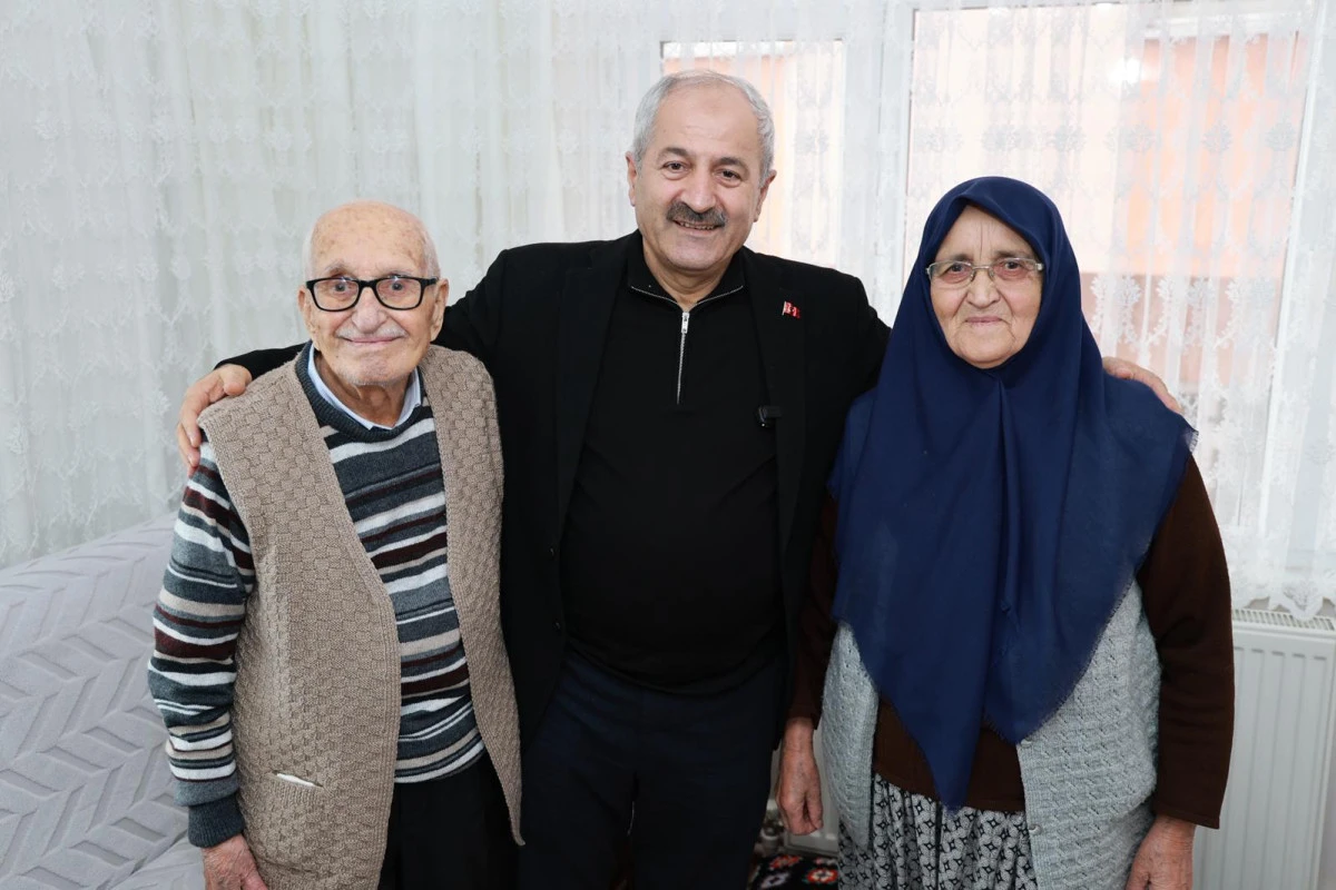 Başkan B&uuml;y&uuml;kg&ouml;z&rsquo;den 65 Yıllık &Ccedil;ifte Vefa Ziyareti