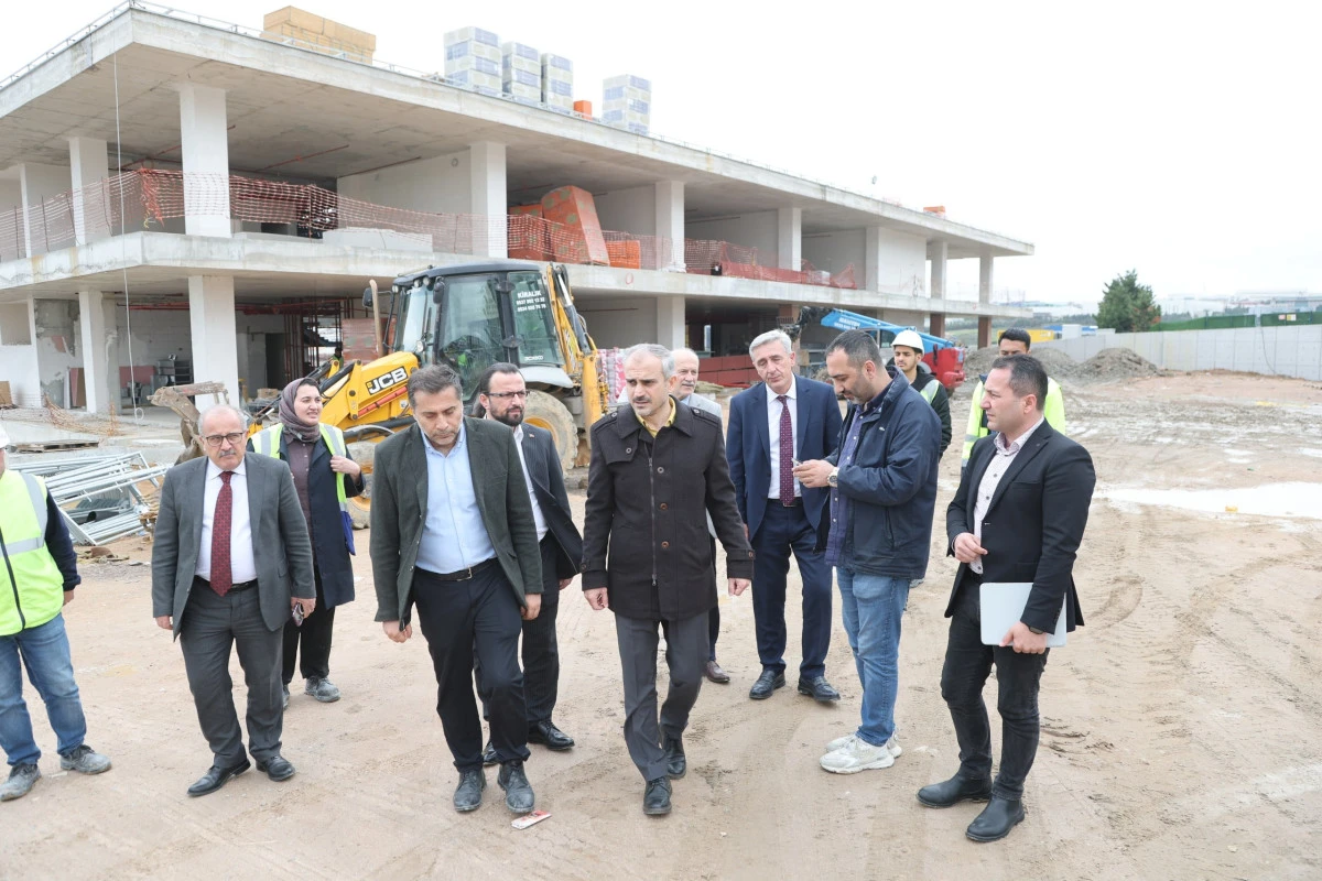 Başkan &Ccedil;ift&ccedil;i&rsquo;den spor lisesine yakın takip