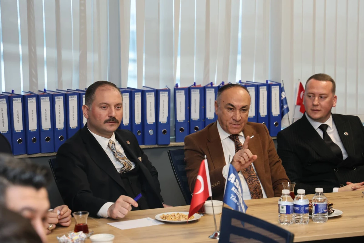 BBP Kocaeli İl Başkanı K&uuml;p&ccedil;&uuml;&rsquo;den ASRİAD Kocaeli&rsquo;ye Ziyaret