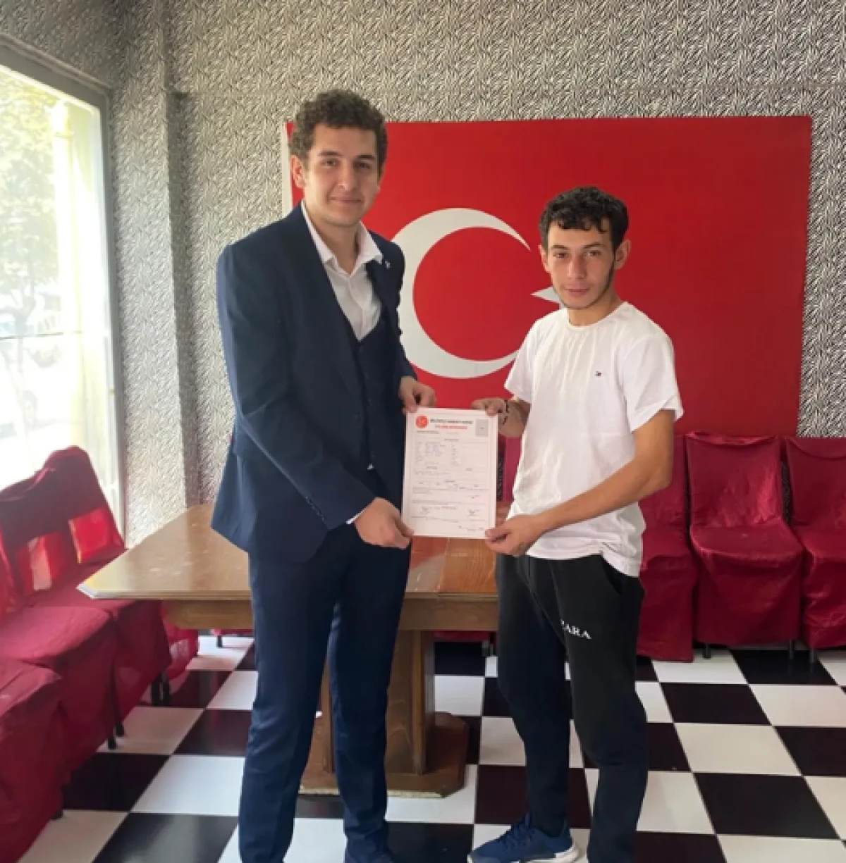 BERAT BUĞRA DURAK, TEŞKİLATA KATILDI