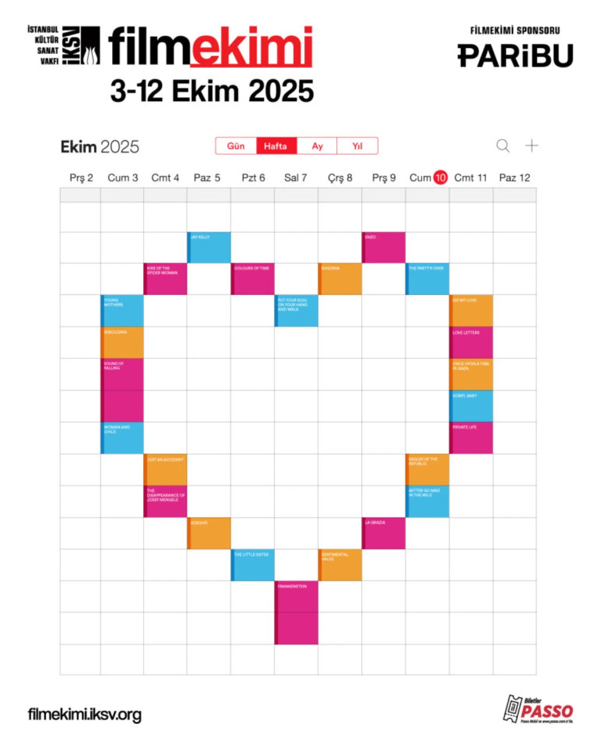 Biletler 26 Eylül Cuma 10.30’da genel satışa açılacak.   FİLMEKİMİ’NE GERİ SAYIM BAŞLADI
