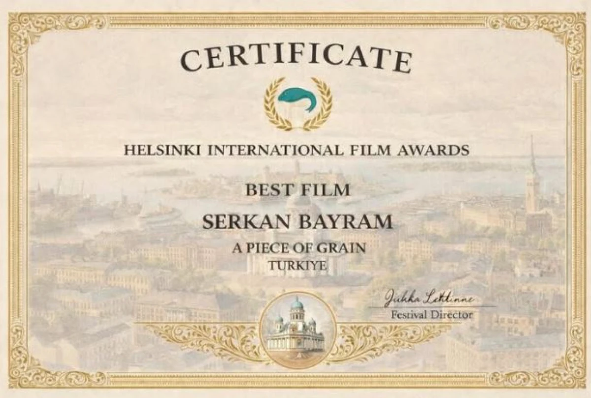 Buğday Tanesi&rdquo; Helsinki&rsquo;den En İyi Film &Ouml;d&uuml;l&uuml;yle D&ouml;nd&uuml;
