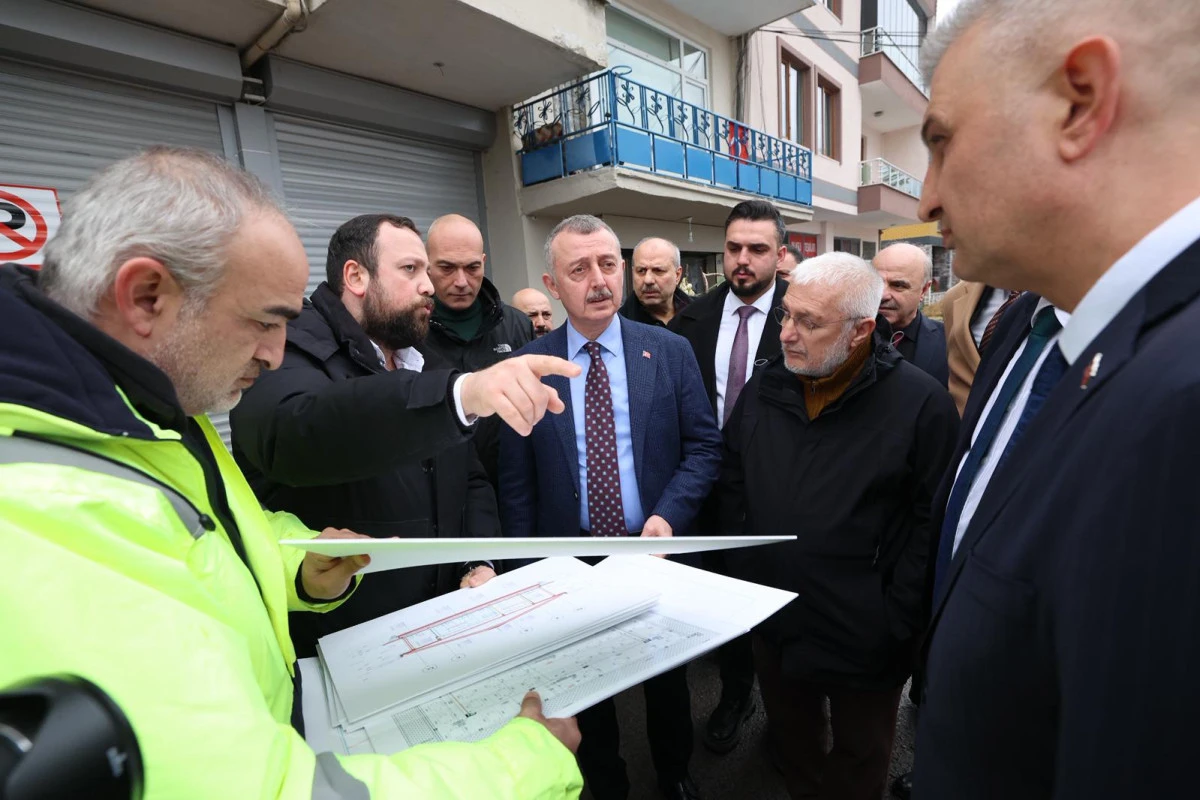 B&uuml;y&uuml;kakın, yerinde inceledi: G&ouml;lc&uuml;k&rsquo;te o &ccedil;alışmalar yaz ayına yetişecek