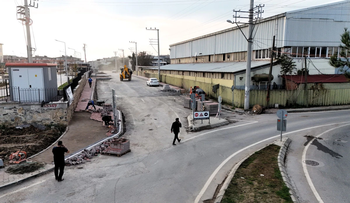B&uuml;y&uuml;kşehir &ccedil;alışıyor, Darıca &Ouml;zbay Sokak yenileniyor