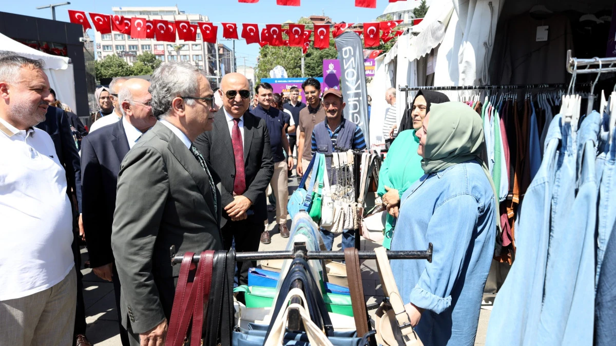 B&uuml;y&uuml;kşehir, esnaf ve vatandaşları buluşturuyor