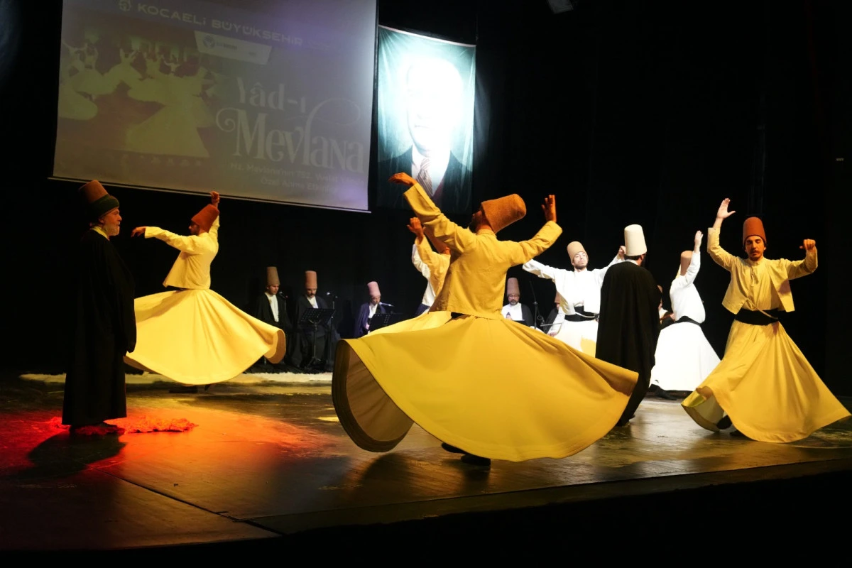 B&uuml;y&uuml;kşehir, Mevlana&rsquo;yı sema ile yad etti