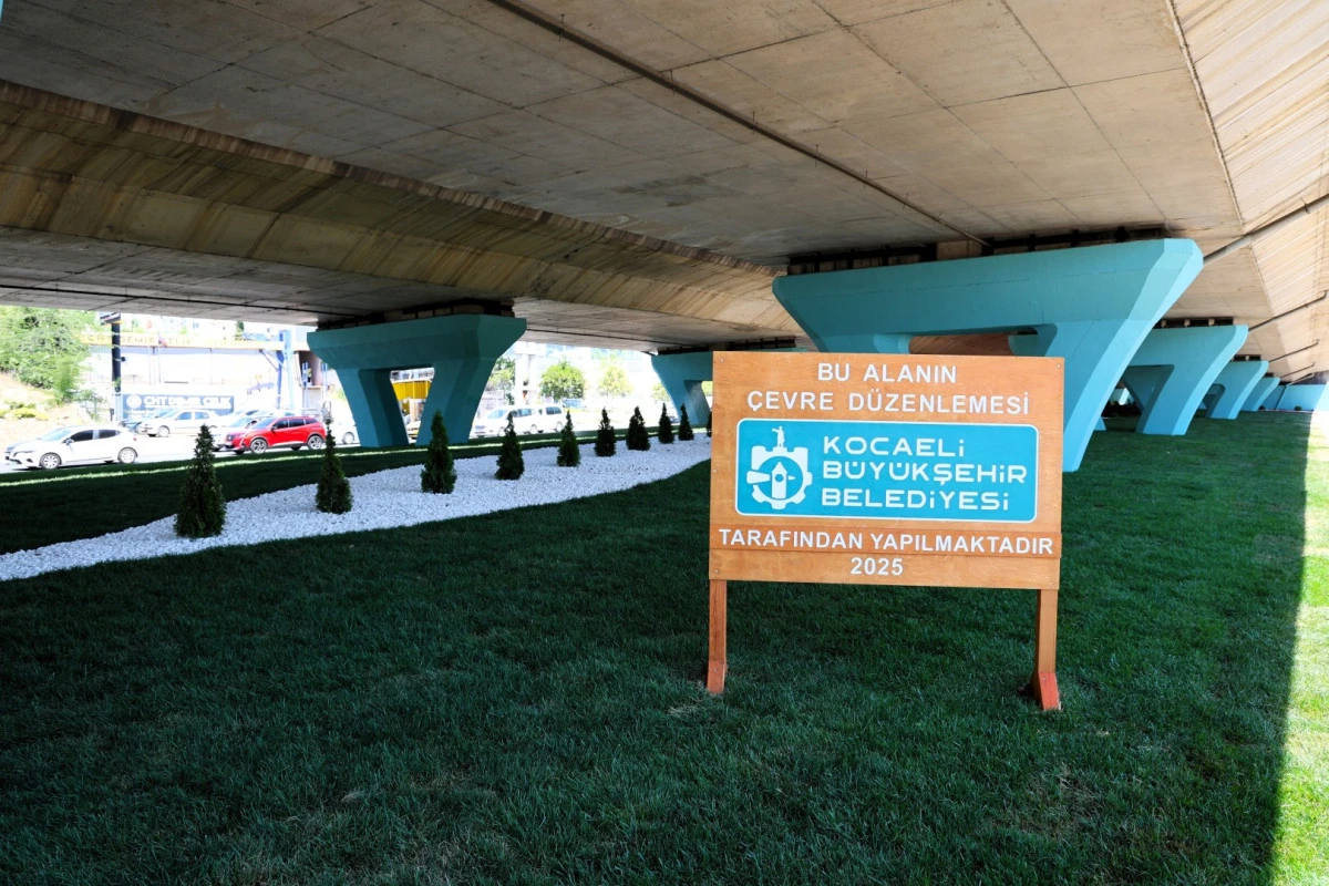 Büyükşehir’den Gebze’ye yeşil dokunuş