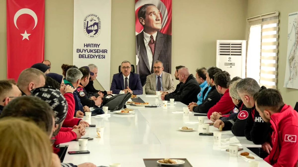 B&uuml;y&uuml;kşehir&rsquo;den Hataylı afetzedelere vefa ziyareti