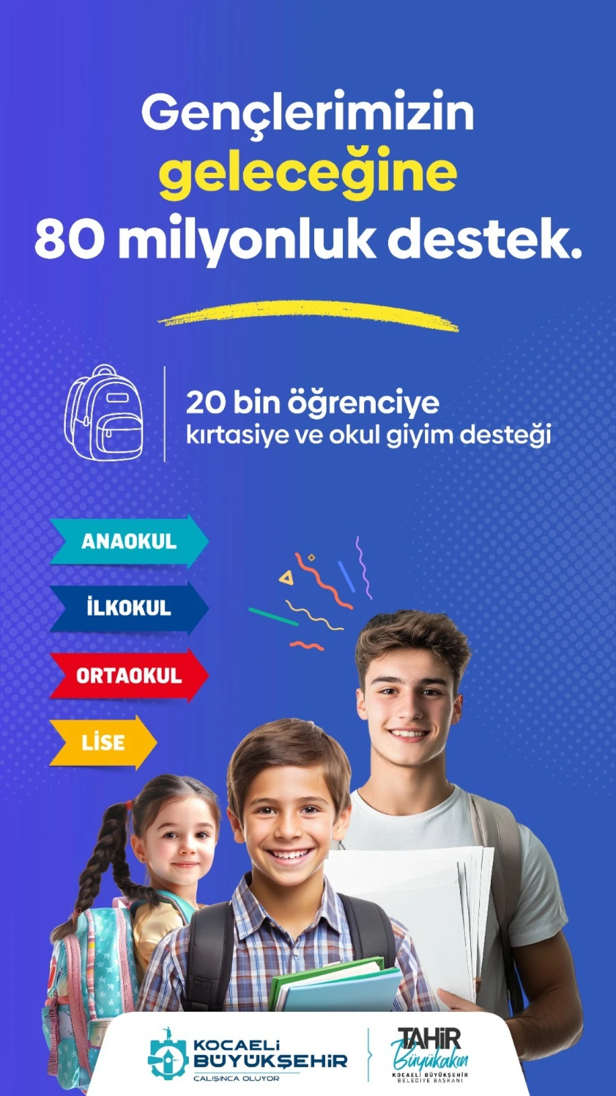 B&uuml;y&uuml;kşehir&rsquo;den &ouml;ğrencilere &ccedil;ifte eğitim desteği