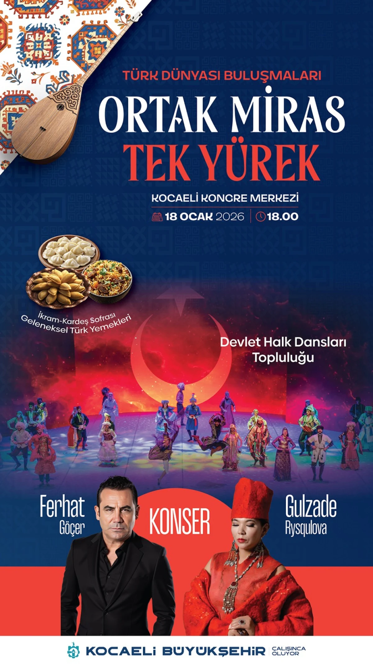 B&uuml;y&uuml;kşehir&rsquo;den &ldquo;Ortak Miras Tek Y&uuml;rek&rdquo; k&uuml;lt&uuml;r etkinliği