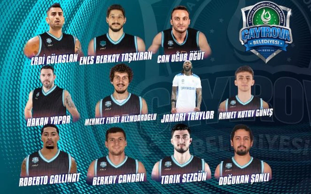 Çayırova Belediyesi’nden parkede iddialı kadro