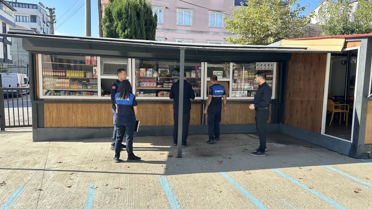 &Ccedil;ayırova Zabıtası&rsquo;ndan okul kantinlerinde denetim