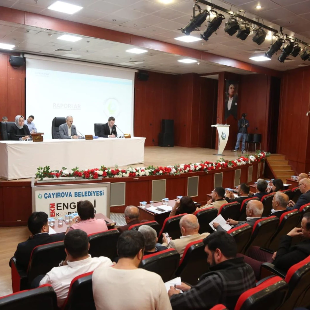 &Ccedil;ayırova&rsquo;da Ekim Ayı Meclis Toplantısı ger&ccedil;ekleştirildi