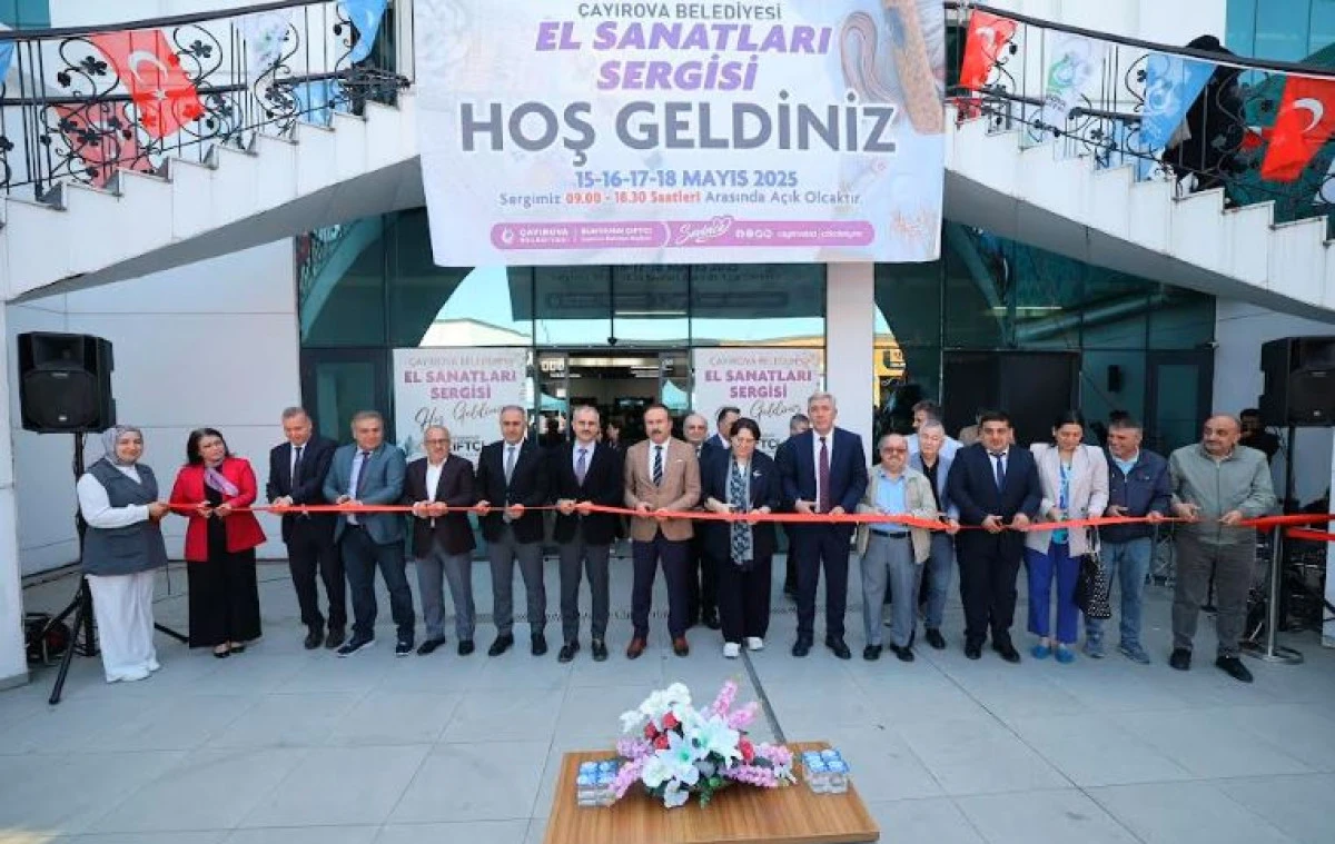&Ccedil;ayırova&rsquo;da El Sanatları Sergisi ziyarete a&ccedil;ılıyor