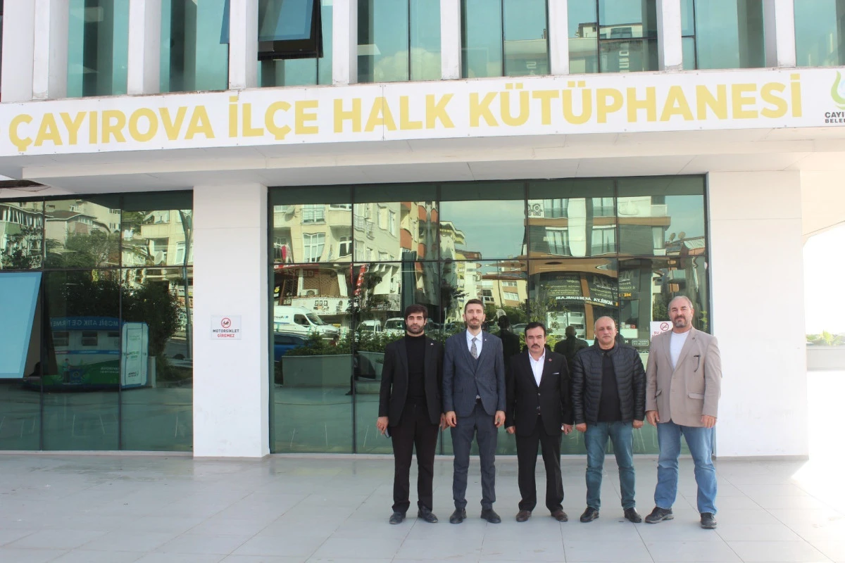&Ccedil;AYIROVA&rsquo;DA K&Uuml;T&Uuml;PHANE ZİYARETİ: MHP HEYETİ EĞİTİM VE GEN&Ccedil;LİK VİZYONUNU ELE ALDI