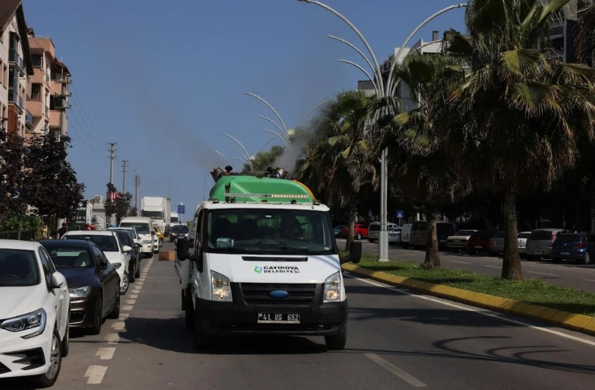 Çayırova’da vektörle mücadele sürüyor
