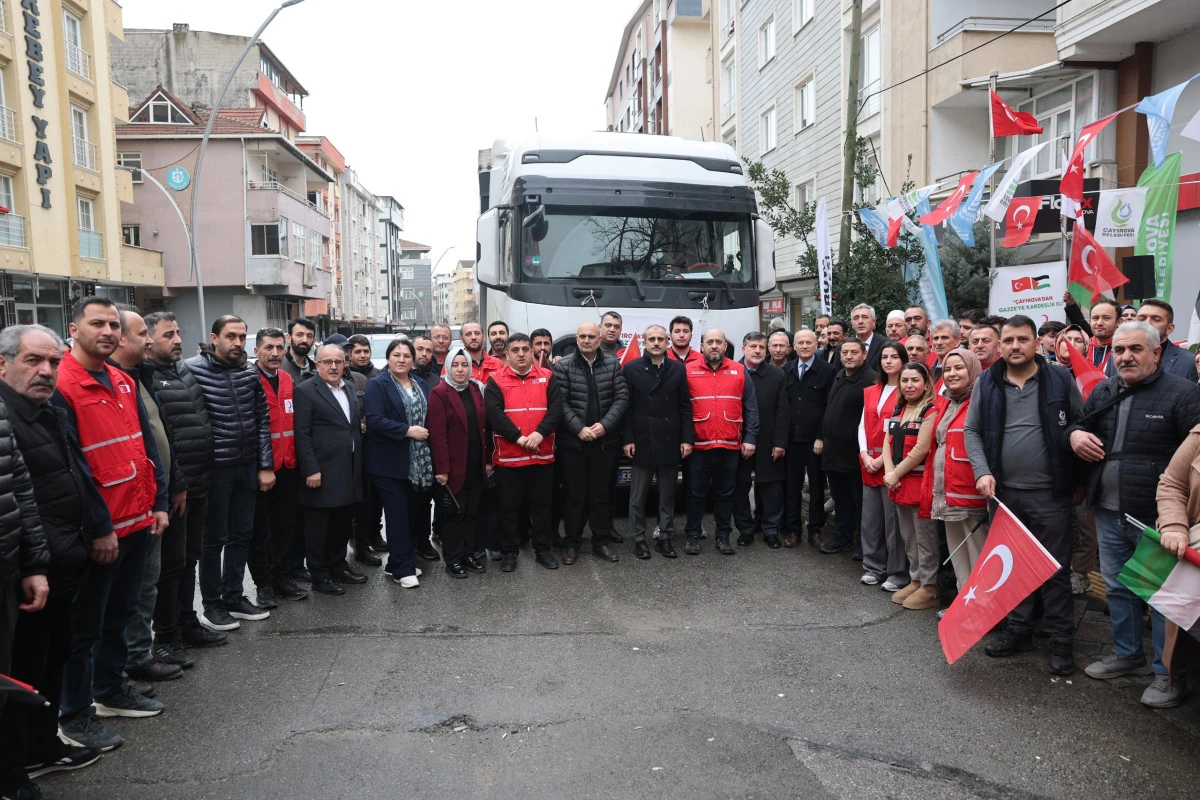 &Ccedil;ayırova&rsquo;dan Gazze&rsquo;ye kardeşlik eli uzandı