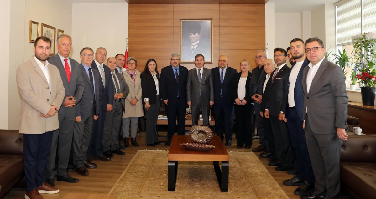 CHP Kocaeli İl Başkanı Selman Yıldırım&rsquo;dan  KOTO&rsquo;ya &lsquo;hayırlı olsun&rsquo; ziyareti