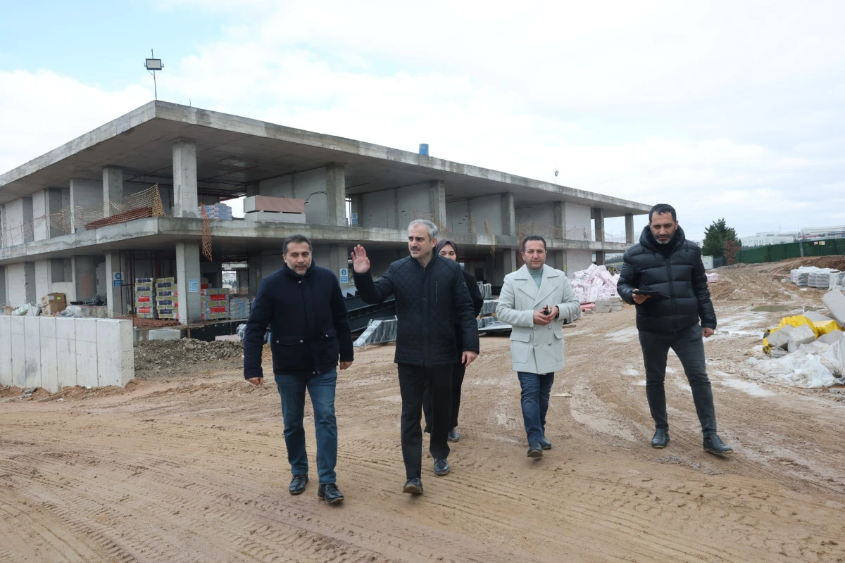&Ccedil;ift&ccedil;i, &ldquo;Spor lisemizin inşaatı hızla devam ediyor&rdquo;